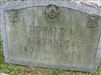 Alexander, Howard A
